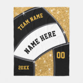 Couverture de volley-ball personnalisée avec 4 boî (Devant)