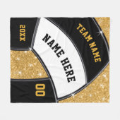 Couverture de volley-ball personnalisée avec 4 boî (Devant (Horizontal))