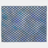 Couverture d'échelle de dragon de noir bleu (Devant (Horizontal))