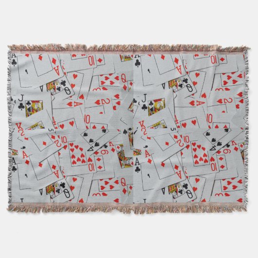 Couverture Deck_Of_Cards,_Woven_Throw_Blanket. (Devant)