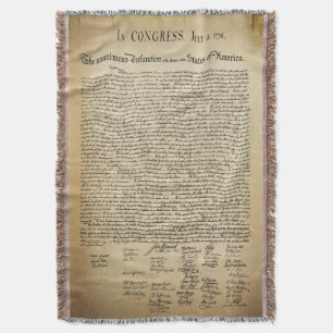 Couverture Déclaration d'indépendance vintage