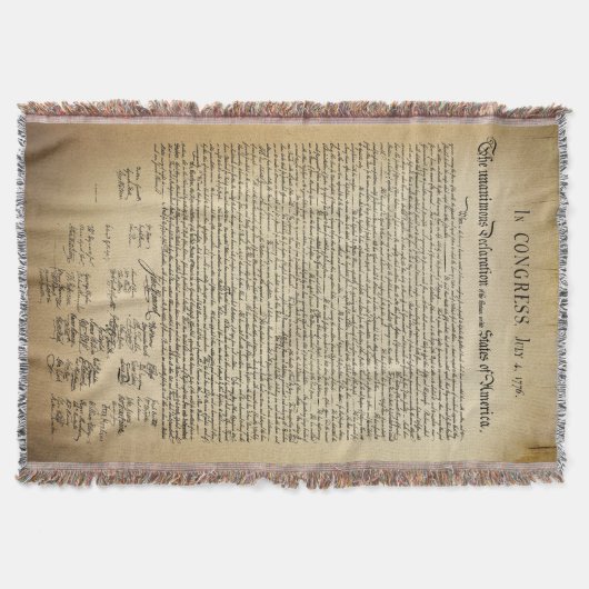 Couverture Déclaration d'indépendance vintage (Devant)