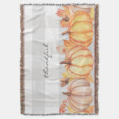 Couverture Décor citrouille de l'automne heureusement, libell (devant Vertical)