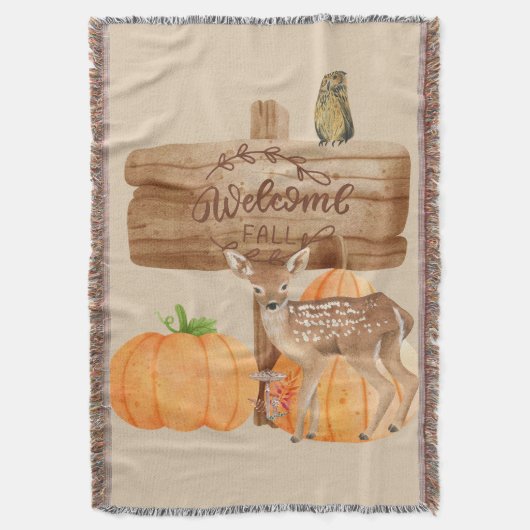Couverture Décor d'automne de bienvenue (devant Vertical)