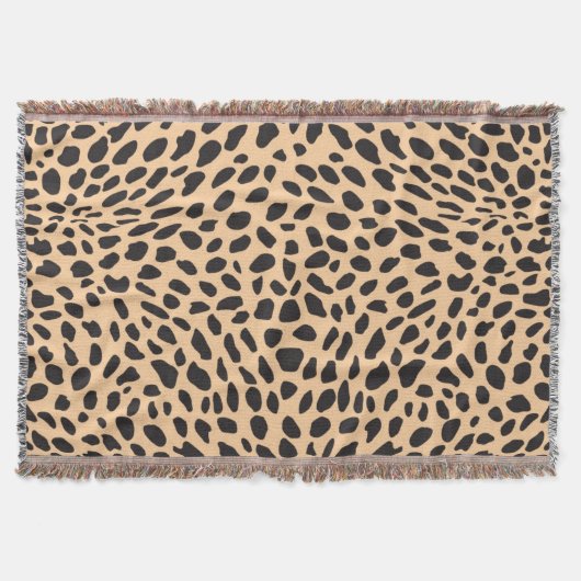 Couverture Décor de guépard de peau (Devant)