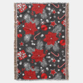 Couverture Décor de Noël Design motif (devant Vertical)