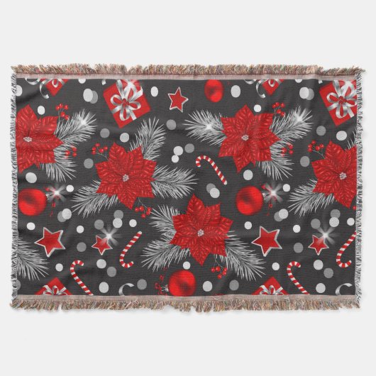 Couverture Décor de Noël Design motif (Devant)