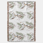 Couverture Décor de vacances pour cerfs rustique (devant Vertical)