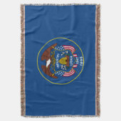 Couverture Décor Design de l'indicateur d'état Utah (devant Vertical)