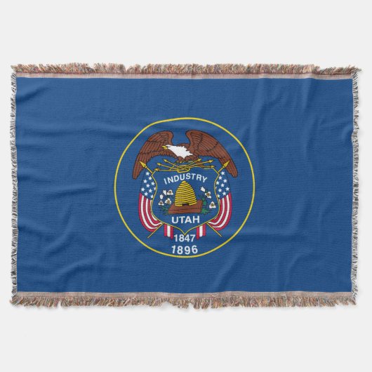 Couverture Décor Design de l'indicateur d'état Utah (Devant)