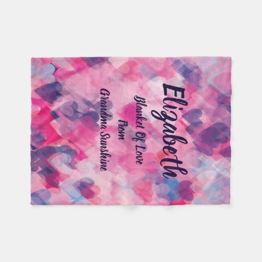 Couverture décorée d'un monogramme de l'amour (Devant (Horizontal))