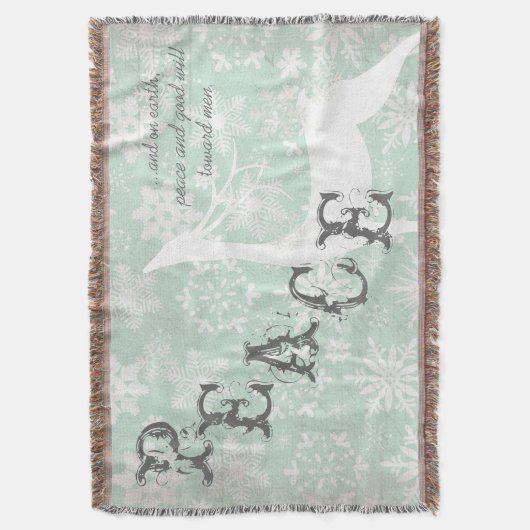 Couverture Deer Paix et Bonne Volonté Noël Jeu (devant Vertical)