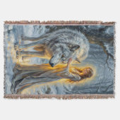 Couverture Déesse de l'hiver & Loup Blanc (Devant)