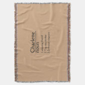 Couverture Définition de nom personnalisé lancer la couvertur (devant Vertical)