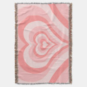 Couverture Dégradé de cœurs roses – Amour de fille mignon (devant Vertical)