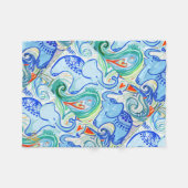 Couverture d'éléphant d'Asie de maman et de bébé (Devant (Horizontal))