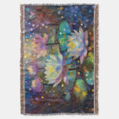 Couverture Delicate Lotus Flowers Blossoming in the Snow (devant Vertical)