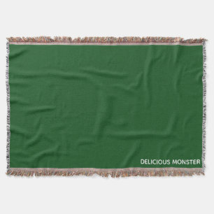 Couverture Delicious Monster green color name