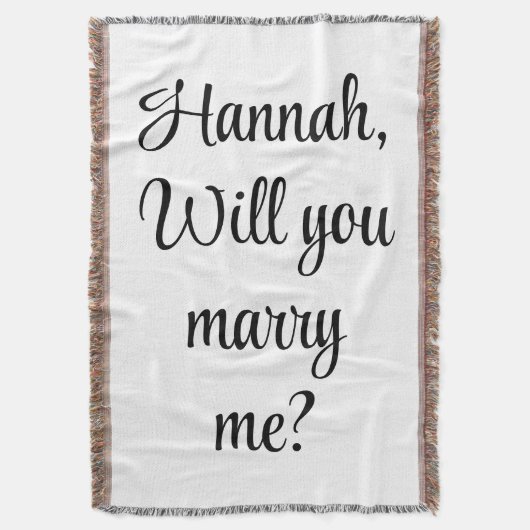 Couverture Demande en mariage personnalisée Veux-tu m'épouser (devant Vertical)