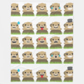 couverture d'emojis de marmotte (Devant)