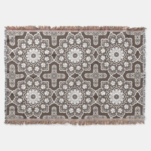 Couverture Dentelle blanche, dentelle (Devant)