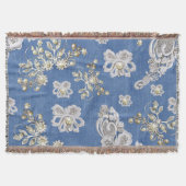 Couverture Dentelles et perles texturées Denim (Devant)