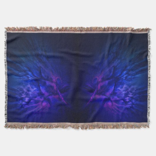 Couverture Des ailes mystiques aux plumes bleues profondes (Devant)