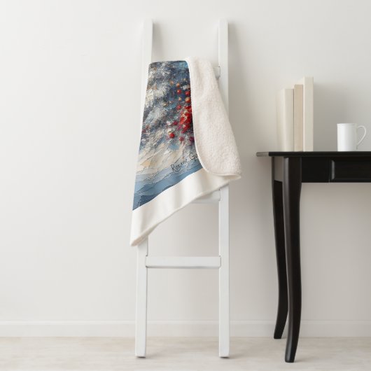 Couverture des arbres et des fleurs d'hiver (En situation)