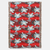 Couverture Des neigeurs dansantes à Noël rouge (devant Vertical)