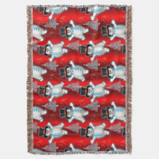 Couverture Des neigeurs dansantes à Noël rouge (devant Vertical)