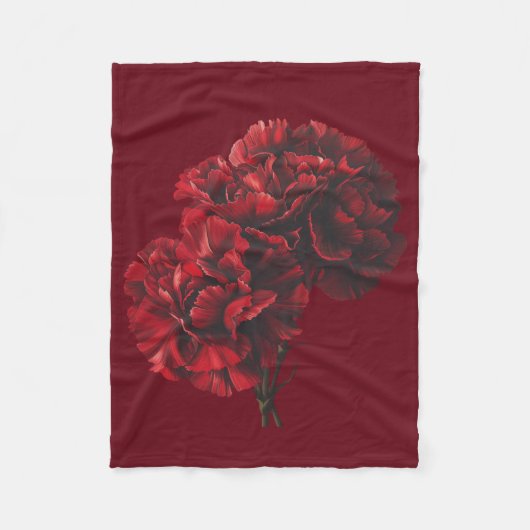 Couverture des oeillets rouges (Devant)