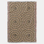 Couverture Des Oreilles De Blé Dans Un Motif De Blé Spiral, (devant Vertical)