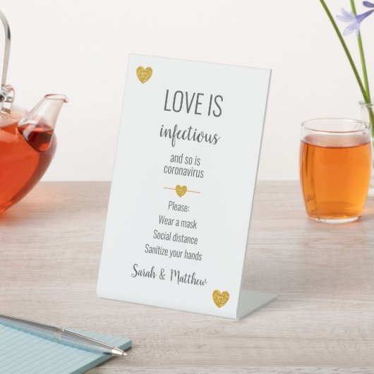 Couverture des précautions Mariages Signe de sécur (In SItu)