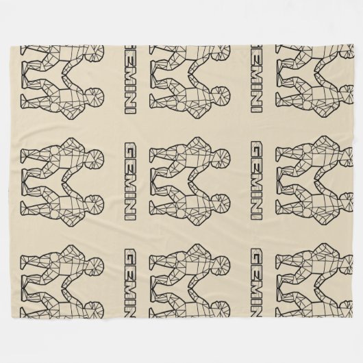 Couverture des signes Gemini Zodiac (Transparent) (Devant (Horizontal))