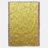 Couverture Design abstrait plaqué or et feuille jaune (devant Vertical)