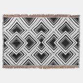 Couverture Design Art Déco Noir Et Blanc (Devant)