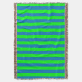 Couverture Design de bandes bleues et vertes (devant Vertical)