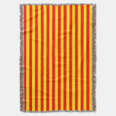Couverture Design de bandes rouge et jaune (devant Vertical)