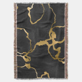 Couverture Design de luxe noir et or motif glam (devant Vertical)