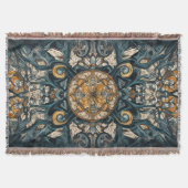 Couverture Design de plafond Turquoise et ambré folklorique (Devant)