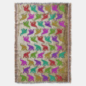 Couverture Design de tuiles motifs Elephant Walk (devant Vertical)