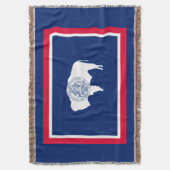 Couverture Design du drapeau d'état du Wyoming (devant Vertical)