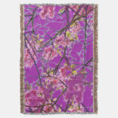 Couverture Design fleuri abstrait rose pourpre (devant Vertical)