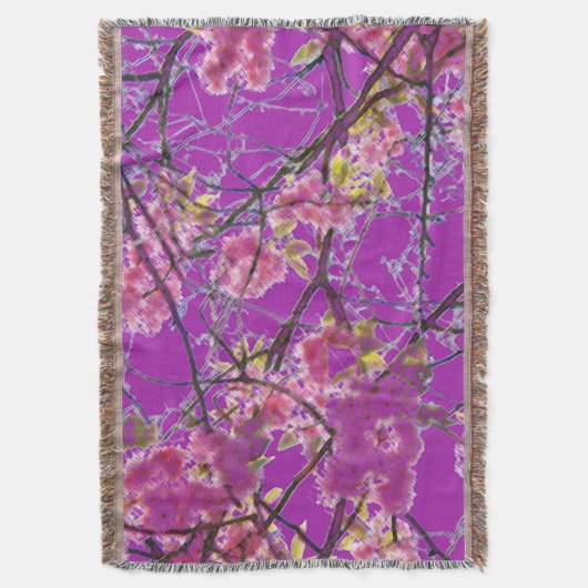 Couverture Design fleuri abstrait rose pourpre (devant Vertical)