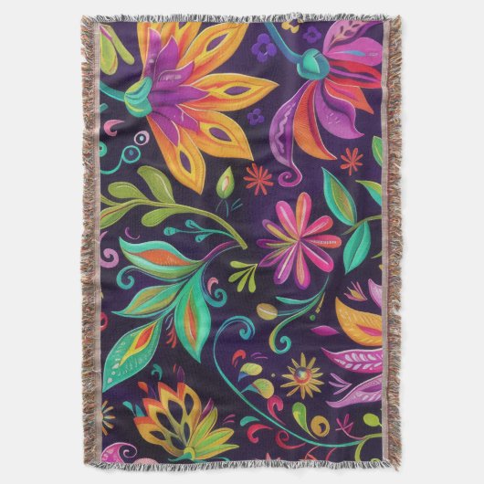 Couverture Design floral lunaire (devant Vertical)