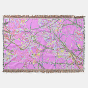 Couverture Design floral rose abstrait fleuri
