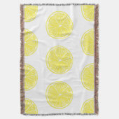 Couverture Design motif de tranches de citron (devant Vertical)
