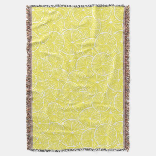 Couverture Design motif de tranches de citron (devant Vertical)