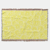 Couverture Design motif de tranches de citron (Devant)