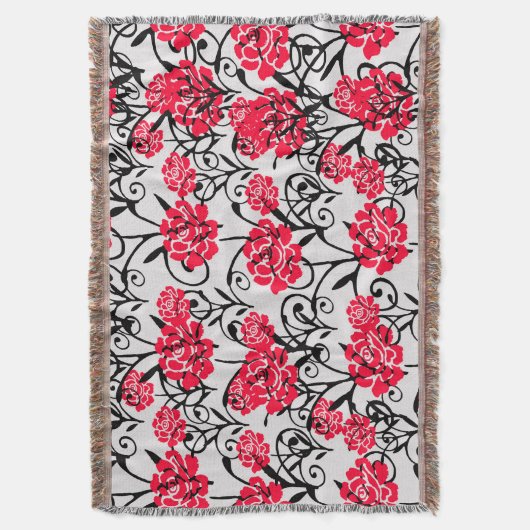 Couverture Design Motif d'illustrations de rose rouge (devant Vertical)